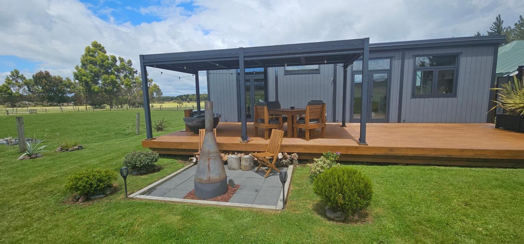 Mangateitei Views - Rangataua Tiny Home Ohakune Exteriör bild