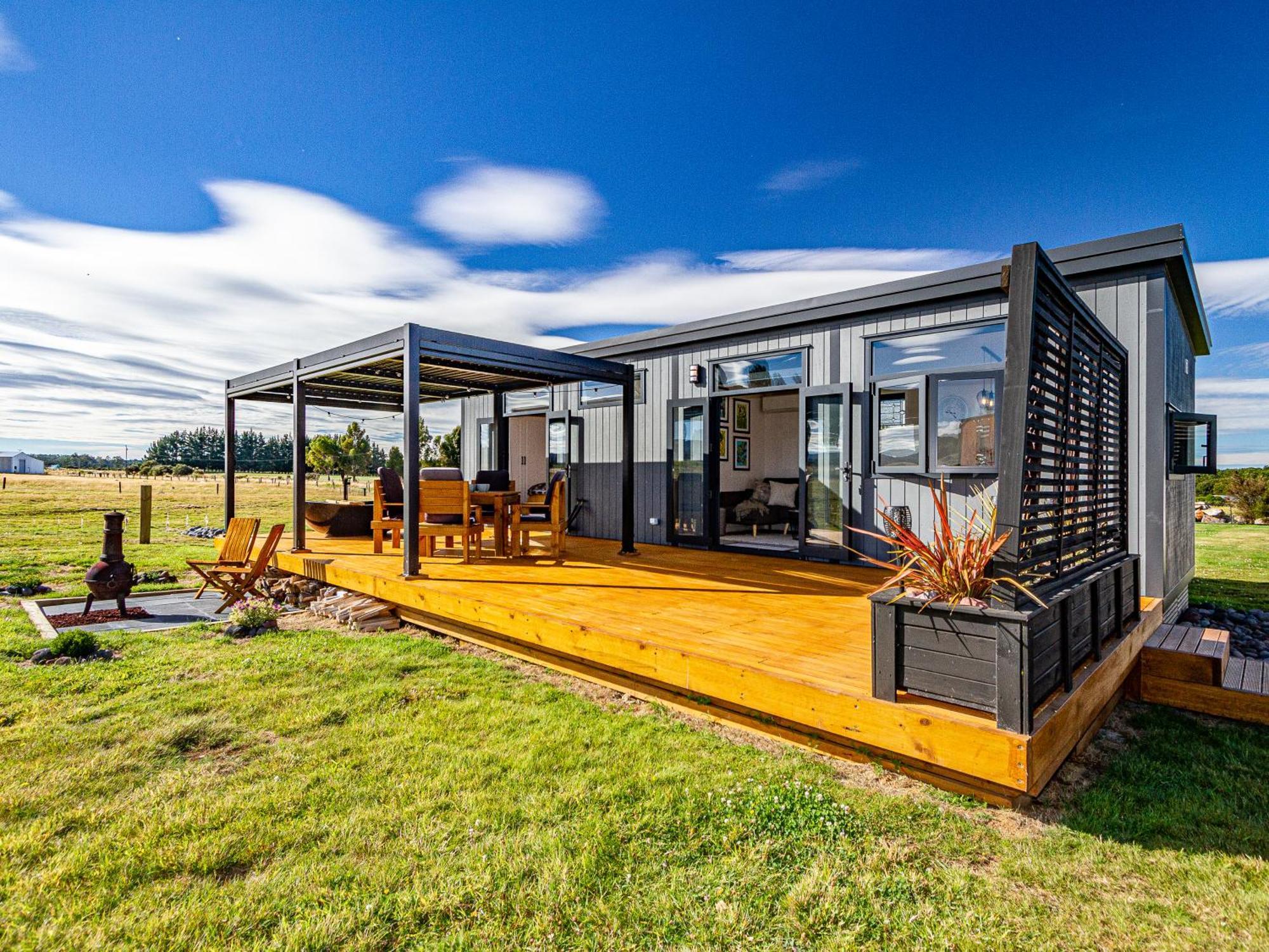 Mangateitei Views - Rangataua Tiny Home Ohakune Exteriör bild